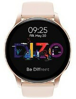 KONG FU MA Nano Glass for DIZO Watch R 1.3 Inch AMOLED Pink Smart Watch CT(Pack of 2)