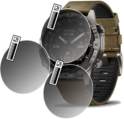HIDEOUS Nano Glass for Garmin MARQ Adventurer Gen 2(Pack of 3)