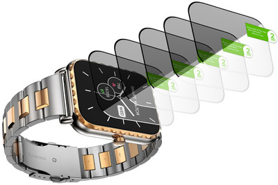 daffin Nano Glass for Fire-Boltt Jewel Luxury 1.85(Pack of 5)