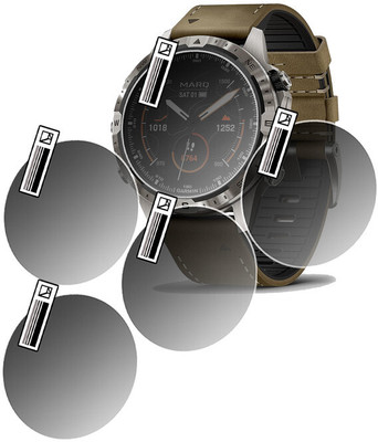 HIDEOUS Nano Glass for Garmin MARQ Adventurer Gen 2(Pack of 5)
