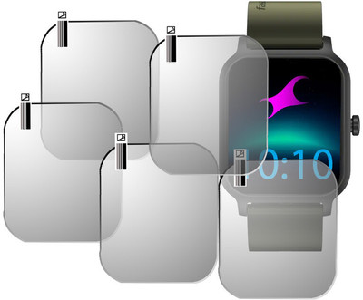 HIDEOUS Nano Glass for FASTRACK REFLEX BEAT PRO(Pack of 5)
