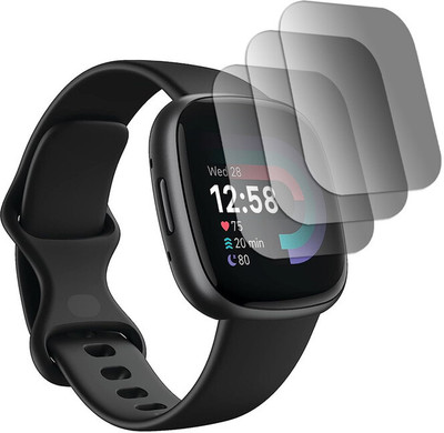 YCHROZE Nano Glass for Fitbit Versa 4(Pack of 3)