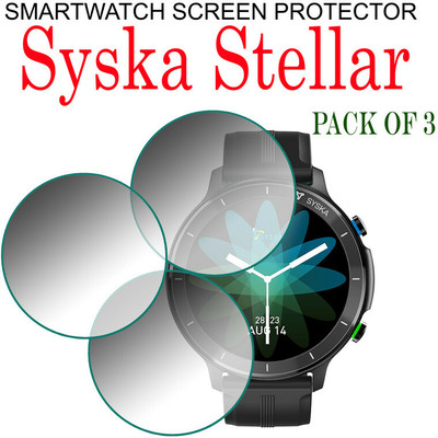 YCHROZE Nano Glass for Syska Stellar(Pack of 3)