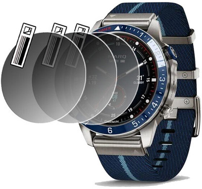 HIDEOUS Nano Glass for Garmin MARQ Captain Gen 2(Pack of 3)