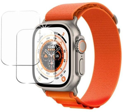 Munk Nano Glass for TECHNO TOYS Screen Guard Full Screen Protector Compatible for Apple Watch Ultra Smart Watch(Pack of 1)