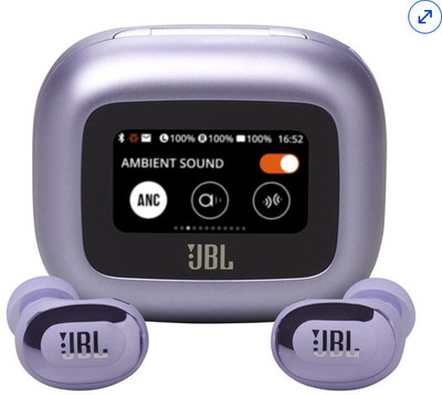 Earbuds THJDG Nano Glass for JBL Live Buds 3 In-Ear Noise Cancelling Earbuds.1 - Copy (3)(Pack of 2)