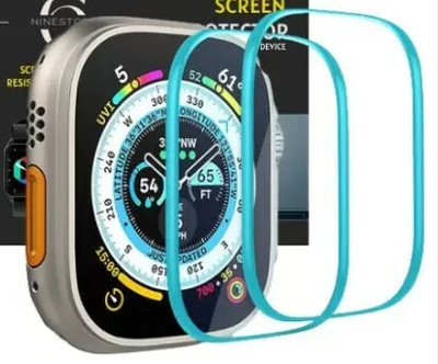 Munk Nano Glass for Apple Watch Ultra 49mm SmartWatch BF(Pack of 1)