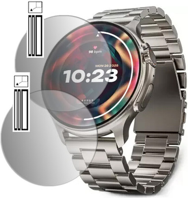 DOUMOF Nano Glass for Boult Crown R Pro SMARTWATCH(Pack of 2)
