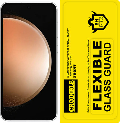 CRodible Nano Glass for Samsung Galaxy S23 FE 5G(Pack of 1)