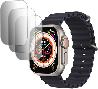 DOUMOF Nano Glass for IBS Ultra Seris 8 SMARTWATCH(Pack of 3)