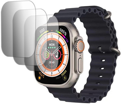 DOUMOF Nano Glass for IBS Ultra Seris 8 SMARTWATCH(Pack of 3)