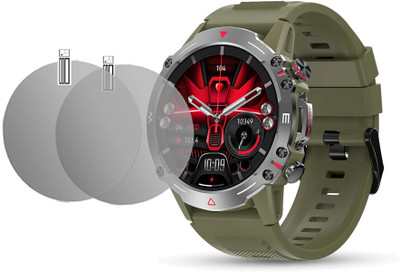 DOUMOF Nano Glass for Pebble Cosmos Quest SMARTWATCH(Pack of 2)