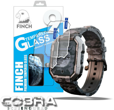 FINCH Nano Glass for FIRE BOLTT COBRA(Pack of 2)