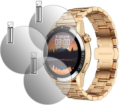 DOUMOF Nano Glass for FIRE BOLTT Ultimate SMARTWATCH(Pack of 3)