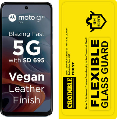 CRodible Nano Glass for Moto G34(Pack of 1)