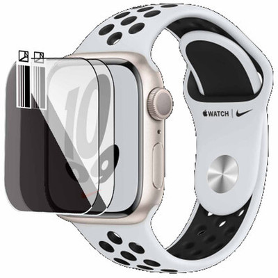 HIDEOUS Nano Glass for Apple Watch Nike Series 7(Pack of 2)