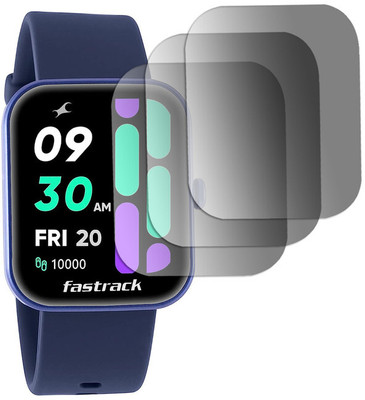 DOUMOF Nano Glass for Fastrack Reflex Hello SCREEN GUARD(Pack of 3)