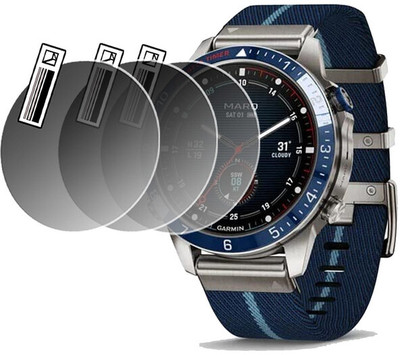 HIDEOUS Nano Glass for Garmin MARQ Captain Gen 2(Pack of 3)