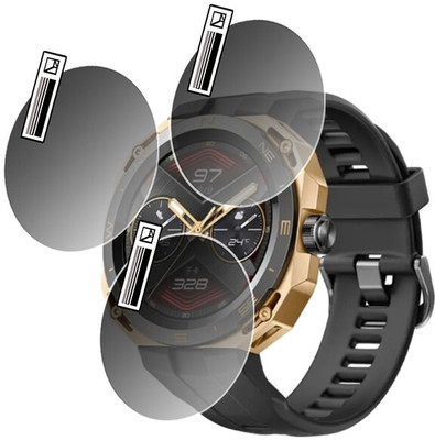 daffin Nano Glass for Huawei Watch GT Cyber(Pack of 3)
