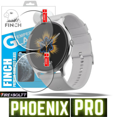 FINCH Nano Glass for FIRE BOLTT PHOENIX PRO SMART WATCH(Pack of 2)