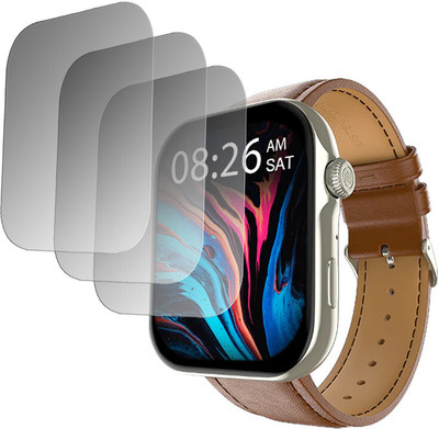 DOUMOF Nano Glass for Noise ColorFit Vision 3 SMARTWATCH(Pack of 3)