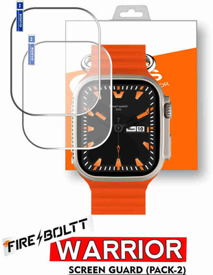 KANCHA Nano Glass for FIRE BOLTT WARRIOR CALLING SMARTWATCH(Pack of 2)