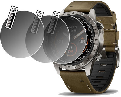 HIDEOUS Nano Glass for Garmin MARQ Adventurer Gen 2(Pack of 3)