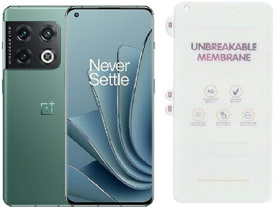 Guardor Nano Glass for OnePlus 10 Pro 5G, Bubble Free, Self Healing Unbreakable Membrane Edge to Edge Full Coverage - Clear [Not Tempered Glass](Pack of 1)