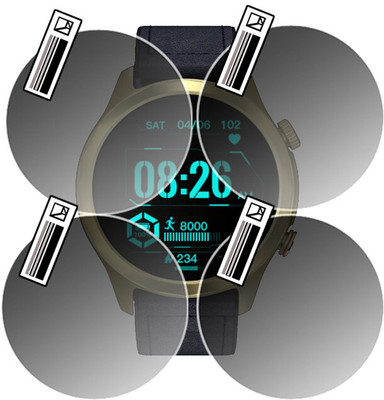 HIDEOUS Nano Glass for NoiseFit Twist Pro(Pack of 4)