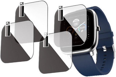 HIDEOUS Nano Glass for Noise ColorFit Qube Plus(Pack of 4)