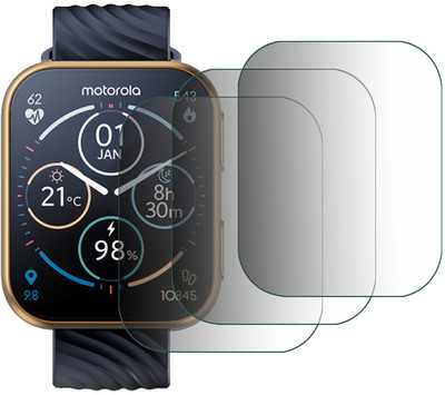 YCHROZE Nano Glass for Motorola Moto Watch 200(Pack of 3)
