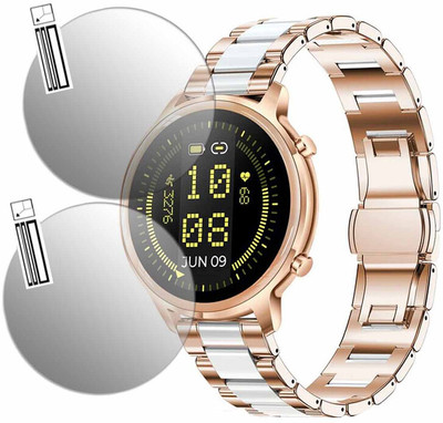 DOUMOF Nano Glass for Pebble Celia SMARTWATCH(Pack of 2)