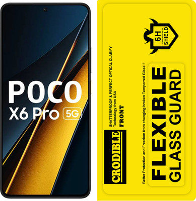 CRodible Nano Glass for poco X6 Pro 5g(Pack of 1)