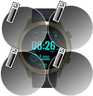 HIDEOUS Nano Glass for NoiseFit Twist Pro(Pack of 4)