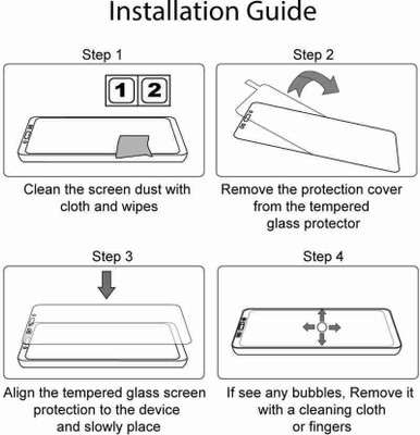 Guardor Front and Back Tempered Glass for Realme 6i Screen Protector 9H Screen Guard Anti Glare Scratch Resistant Front And Back(Pack of 3)
