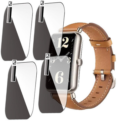 daffin Nano Glass for HUAWEI WATCH FIT 2(Pack of 4)
