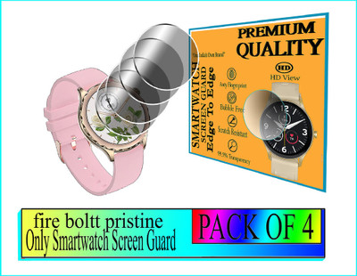 HIDEOUS Nano Glass for Fire-Boltt Pristine(Pack of 4)