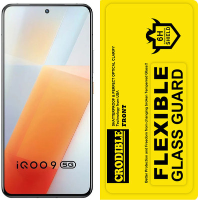 CRodible Tempered Glass Guard for iQOO 9(Pack of 1)