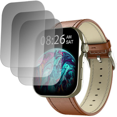 YCHROZE Nano Glass for Noise ColorFit Ultra 3 Screen Guard(Pack of 3)
