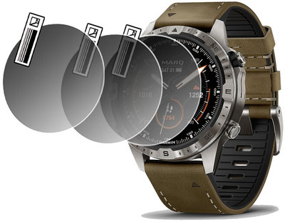HIDEOUS Nano Glass for Garmin MARQ Adventurer Gen 2(Pack of 3)