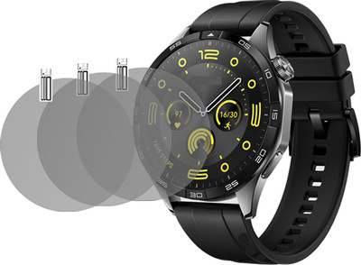 YCHROZE Nano Glass for Huawei Watch GT 4 46mm(Pack of 3)