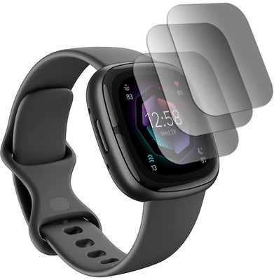DOUMOF Nano Glass for Fitbit Sense 2 SCREEN(Pack of 3)