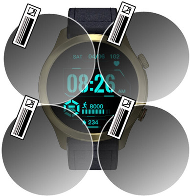 HIDEOUS Nano Glass for NoiseFit Twist Pro(Pack of 4)