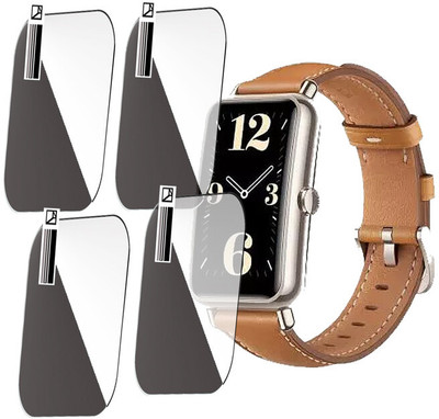 daffin Nano Glass for HUAWEI WATCH FIT 2(Pack of 4)