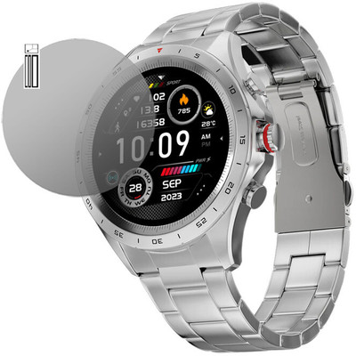 DOUMOF Nano Glass for Fire Boltt Solace SMARTWATCH(Pack of 1)