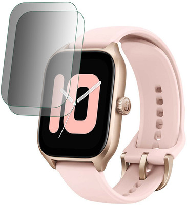 YCHROZE Nano Glass for Amazfit GTS 4 Front(Pack of 2)