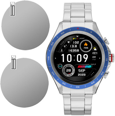 DOUMOF Nano Glass for Fire Boltt Solace SMARTWATCH(Pack of 2)