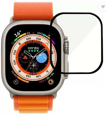KONG FU MA Nano Glass for Apple Watch Ultra 49MM BI(Pack of 2)