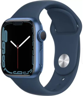 Pushp Edge To Edge Tempered Glass for Apple Watch Series 7 GPS 41 mm - Copy (24)(Pack of 2)