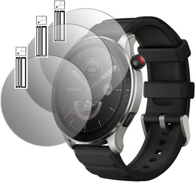 hirdesh Nano Glass for AMAZFIT GTR 4(Pack of 3)